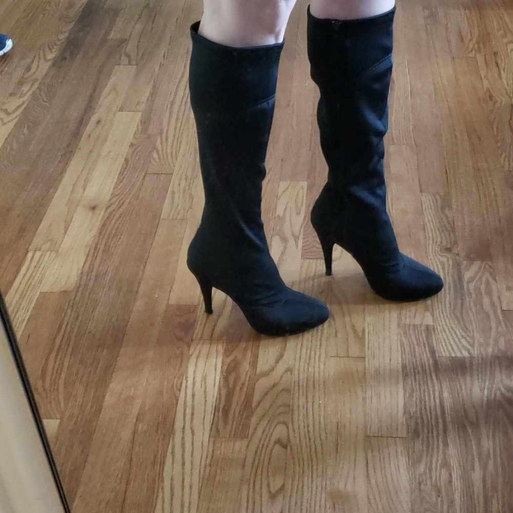 Black boots